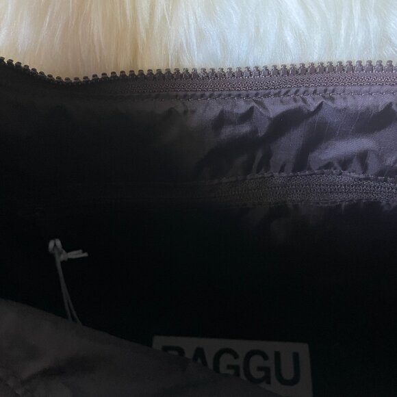 NWT Baggu Regular Shoulder Bag - Chocolate Plum - Picture 4 of 7